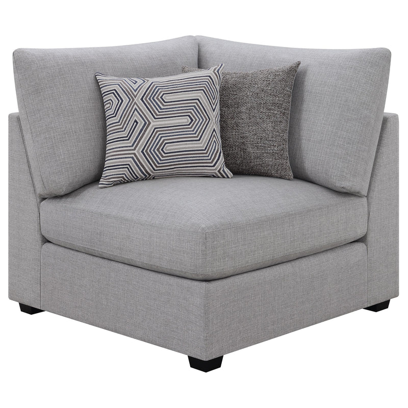 Coaster Furniture Cambria 551511-S5B 5 pc Upholstered Modular Sectional - Grey IMAGE 7