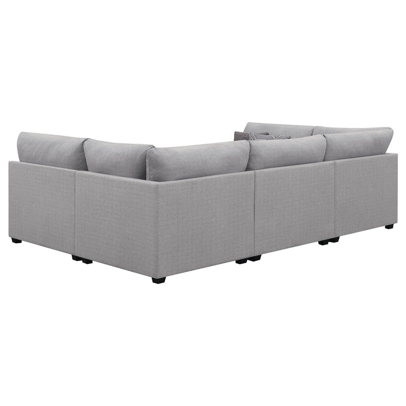 Coaster Furniture Cambria 551511-SET 6 pc Upholstered Modular Sectional - Grey IMAGE 12