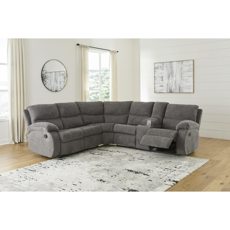 Signature Design by Ashley Museum 81807S1C 2 pc Reclining Sectional IMAGE 3