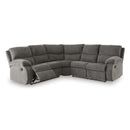 Signature Design by Ashley Museum 81807S2C 2 pc Reclining Sectional IMAGE 1