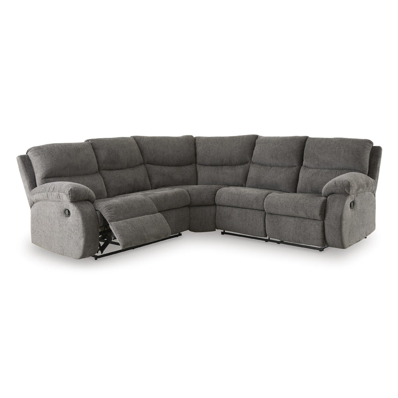 Signature Design by Ashley Museum 81807S2C 2 pc Reclining Sectional IMAGE 1