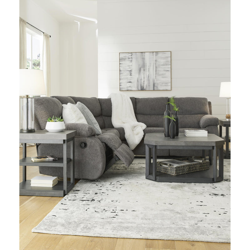 Signature Design by Ashley Museum 81807S2C 2 pc Reclining Sectional IMAGE 5