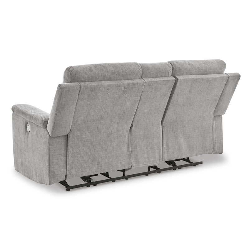  Signature Design by Ashley Barnsana 3320196C Double Reclining Power Loveseat with Console IMAGE 5