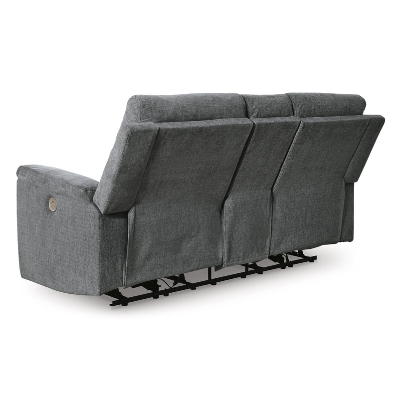  Signature Design by Ashley Barnsana 3320296C Double Reclining Power Loveseat with Console IMAGE 5