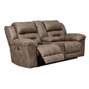  Signature Design by Ashley Stoneland 3990596C Double Reclining Power Loveseat with Console IMAGE 2