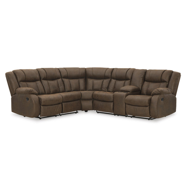 Signature Design by Ashley Trail Boys 82703S1C 2 pc Reclining Sectional IMAGE 1