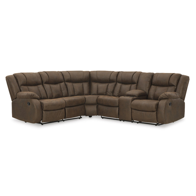 Signature Design by Ashley Trail Boys 82703S1C 2 pc Reclining Sectional IMAGE 1