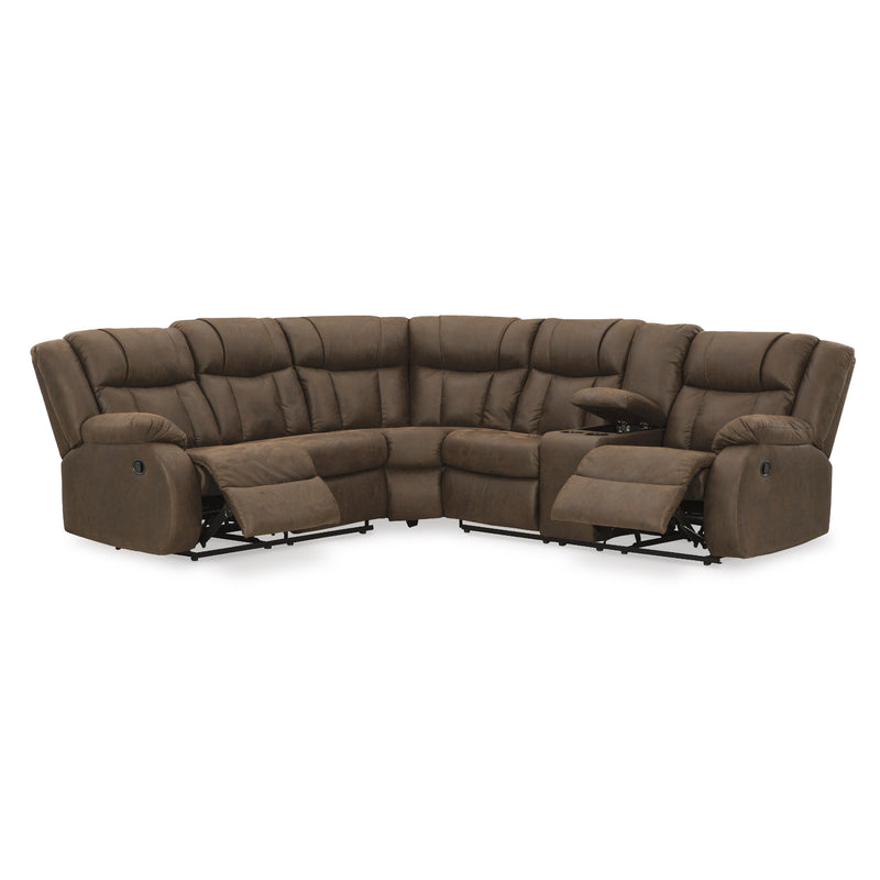 Signature Design by Ashley Trail Boys 82703S1C 2 pc Reclining Sectional IMAGE 2