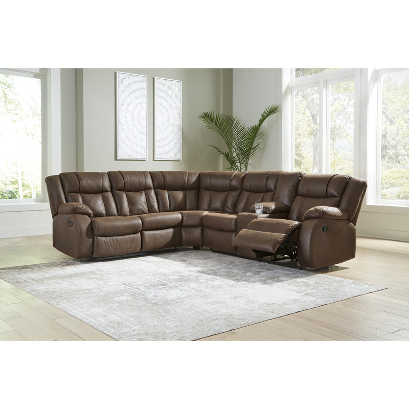 Signature Design by Ashley Trail Boys 82703S1C 2 pc Reclining Sectional IMAGE 4