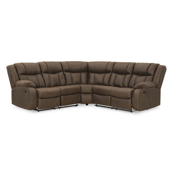 Signature Design by Ashley Trail Boys 82703S2C 2 pc Reclining Sectional IMAGE 1