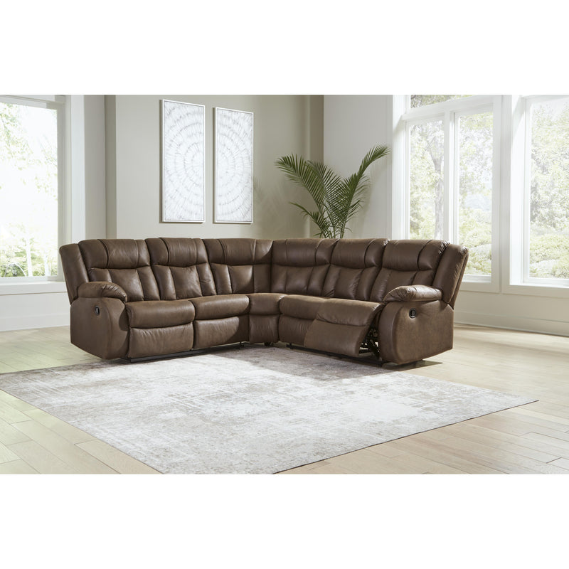 Signature Design by Ashley Trail Boys 82703S2C 2 pc Reclining Sectional IMAGE 4