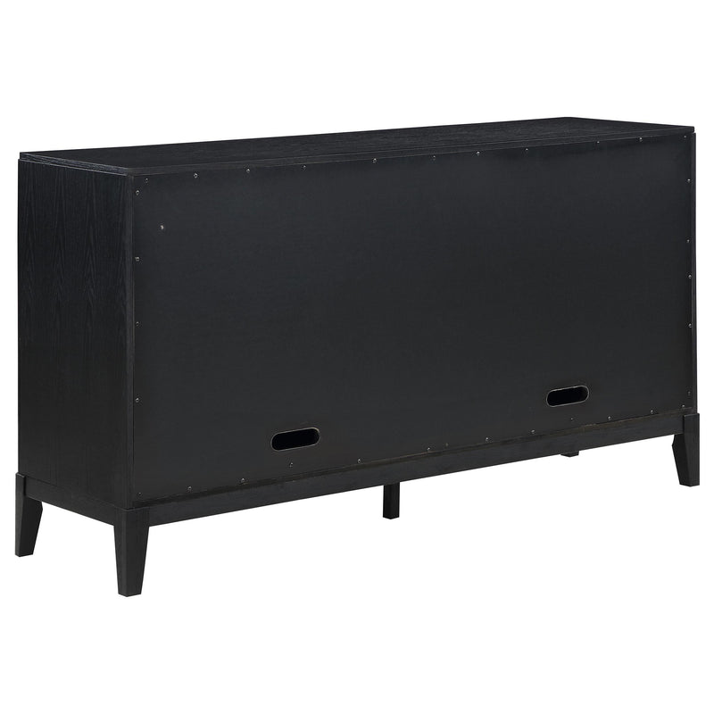 Coaster Furniture Brookmead 108235 4-door Sideboard Buffet Storage Cabinet - Black IMAGE 7