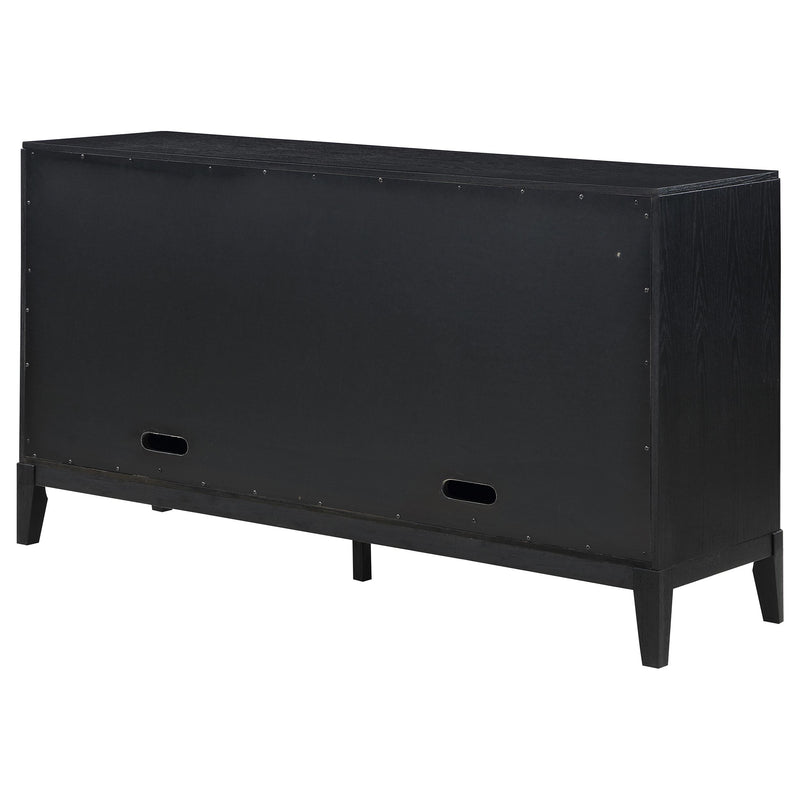 Coaster Furniture Brookmead 108235 4-door Sideboard Buffet Storage Cabinet - Black IMAGE 9