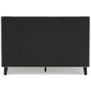  Signature Design by Ashley Cielden B1199-81 Queen Upholstered Bed with Roll Slats IMAGE 4