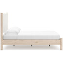 Calgary Furniture Emporium Cadmori Queen Upholstered Panel Bed B2615-57/B2615-54/B100-13 IMAGE 3