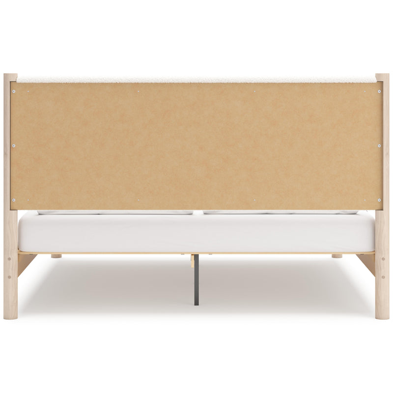 Signature Design by Ashley Cadmori B2615B7 King Upholstered Panel Bed IMAGE 4
