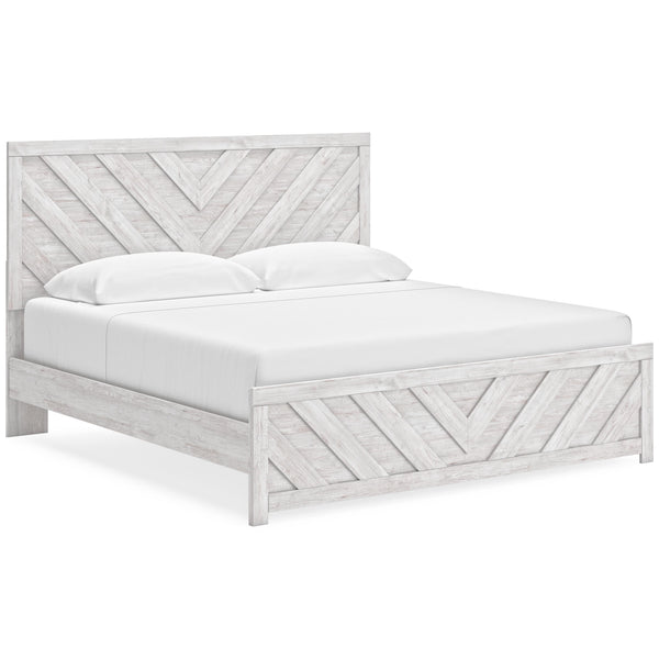 Signature Design by Ashley Cayboni B3788B7 King Panel Bed IMAGE 1
