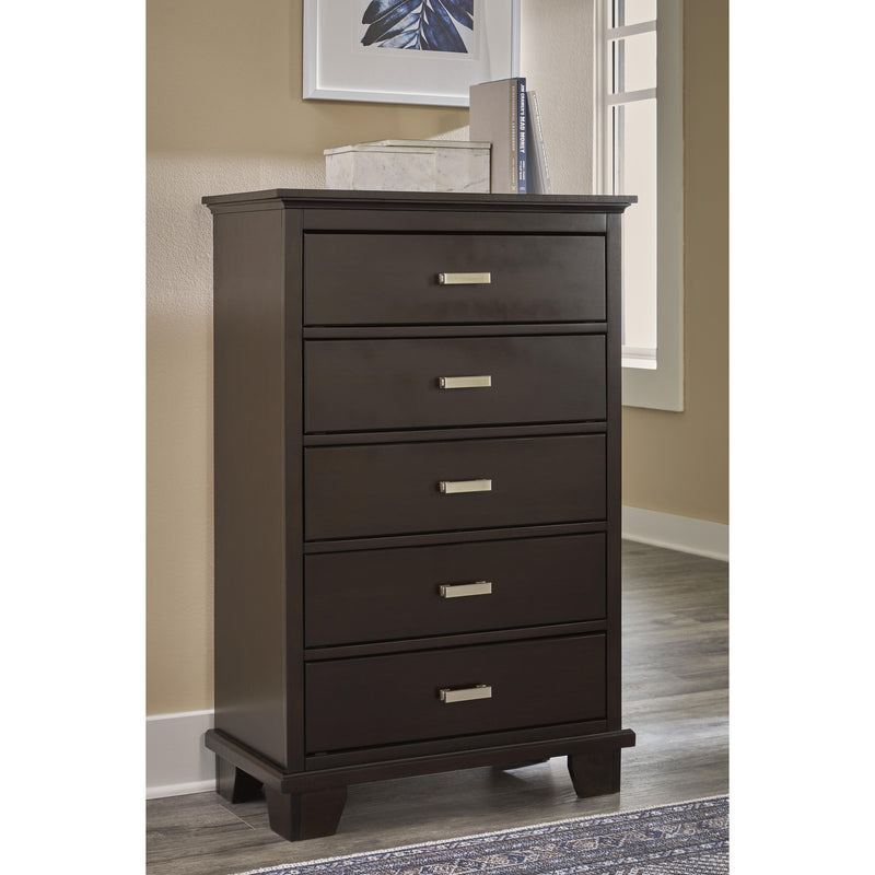  Signature Design by Ashley Covetown B441-46 Five Drawer Chest IMAGE 8