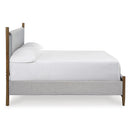 Signature Design by Ashley Lyncott B615B2 Queen Upholstered Panel Bed IMAGE 2