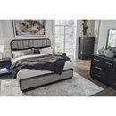 Signature Design by Ashley Rowanbeck B821B4 King Upholstered Panel Bed IMAGE 8