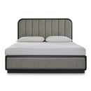 Signature Design by Ashley Rowanbeck B821B5 California King Upholstered Panel Bed IMAGE 2