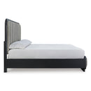 Signature Design by Ashley Rowanbeck B821B5 California King Upholstered Panel Bed IMAGE 3