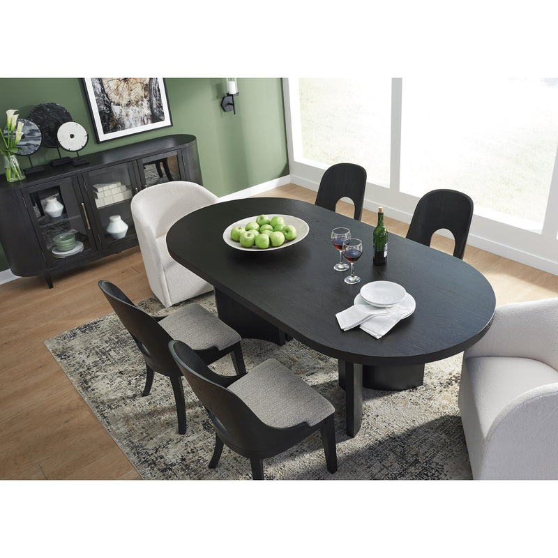  Signature Design by Ashley Rowanbeck D821-25 Oval Dining Room Table IMAGE 17