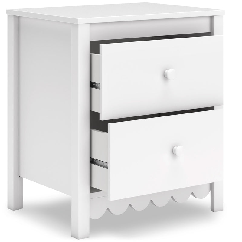  Signature Design by Ashley Hallityn EB1810-292 Two Drawer Night Stand IMAGE 1