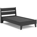 Signature Design by Ashley Socalle EB1865B1 Twin Panel Platform Bed IMAGE 5
