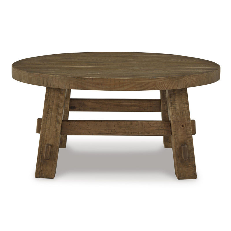  Signature Design by Ashley Mackifeld T724-8 Round Cocktail Table IMAGE 2