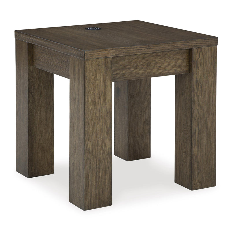  Signature Design by Ashley Rosswain T763-2 Square End Table IMAGE 1