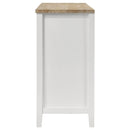 Coaster Furniture Hollis 122245 2-door Dining Sideboard Buffet Storage Cabinet - White IMAGE 6