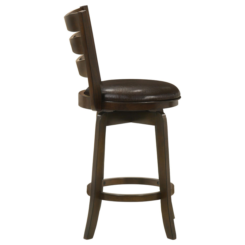 Coaster Furniture Murphy 181368 Wood Counter Height Swivel Bar Chair - Dark Brown IMAGE 8