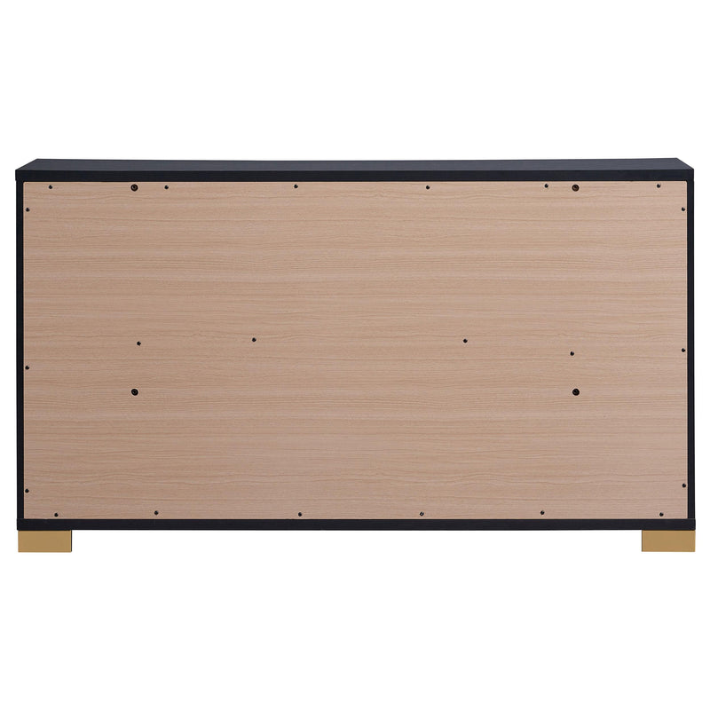 Coaster Furniture Marceline 222833 6-Drawer Dresser - Black IMAGE 7