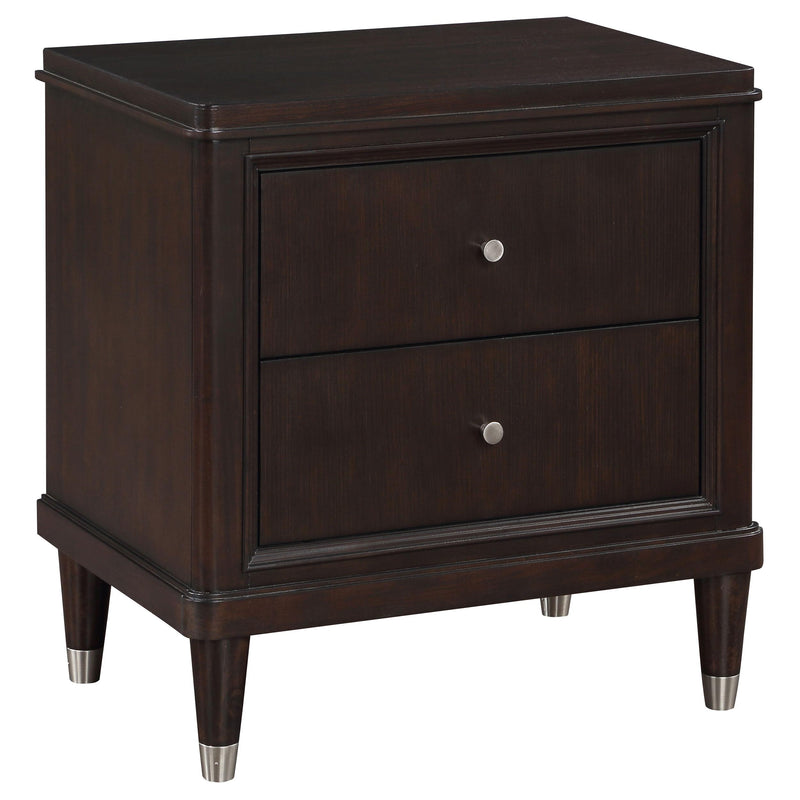Coaster Furniture Emberlyn 223062 2-Drawer Nightstand - Brown IMAGE 1