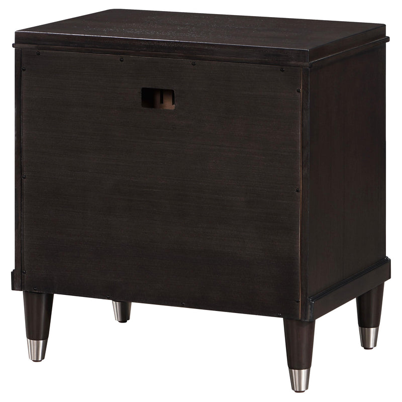 Coaster Furniture Emberlyn 223062 2-Drawer Nightstand - Brown IMAGE 8