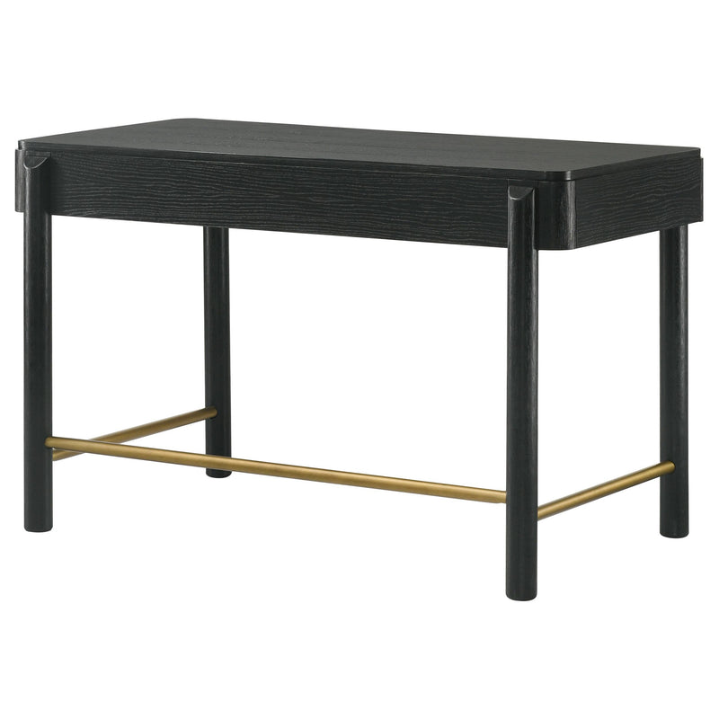 Coaster Furniture Arini 224337 2-Drawer Vanity Desk Makeup Table - Black IMAGE 9