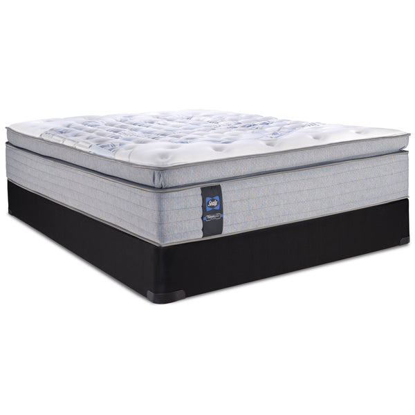 Sealy Emilio Plush Euro Pillow Top Mattress Set 9" (Full) IMAGE 1