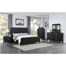 Coaster Furniture Brookmead 224711KE Wood Eastern King Panel Bed - Black IMAGE 5