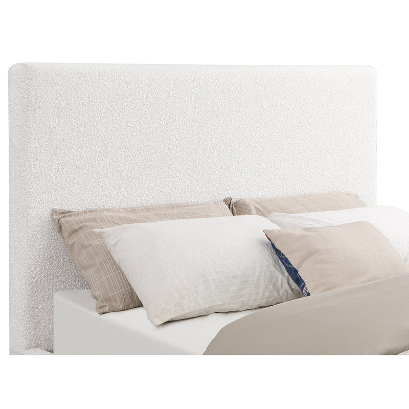 Coaster Furniture Knox 302053KE Upholstered Eastern King Panel Bed - Cream IMAGE 5