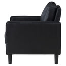 Coaster Furniture Ruth 508363 Upholstered Track Arm Accent Chair - Black IMAGE 5