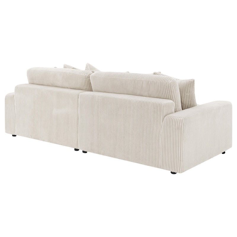 Coaster Furniture Blaine 509899 Upholstered Reversible Chaise Sectional Sofa - Sand IMAGE 6