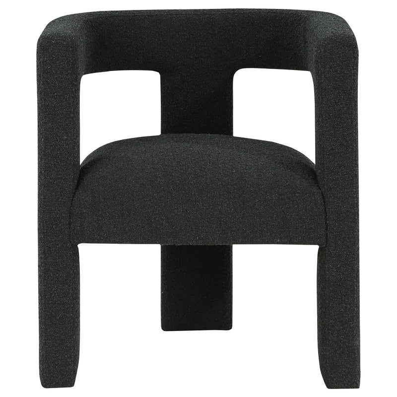 Coaster Furniture Petra 902882 Boucle Upholstered Accent Side Chair - Black IMAGE 2