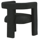Coaster Furniture Petra 902882 Boucle Upholstered Accent Side Chair - Black IMAGE 7