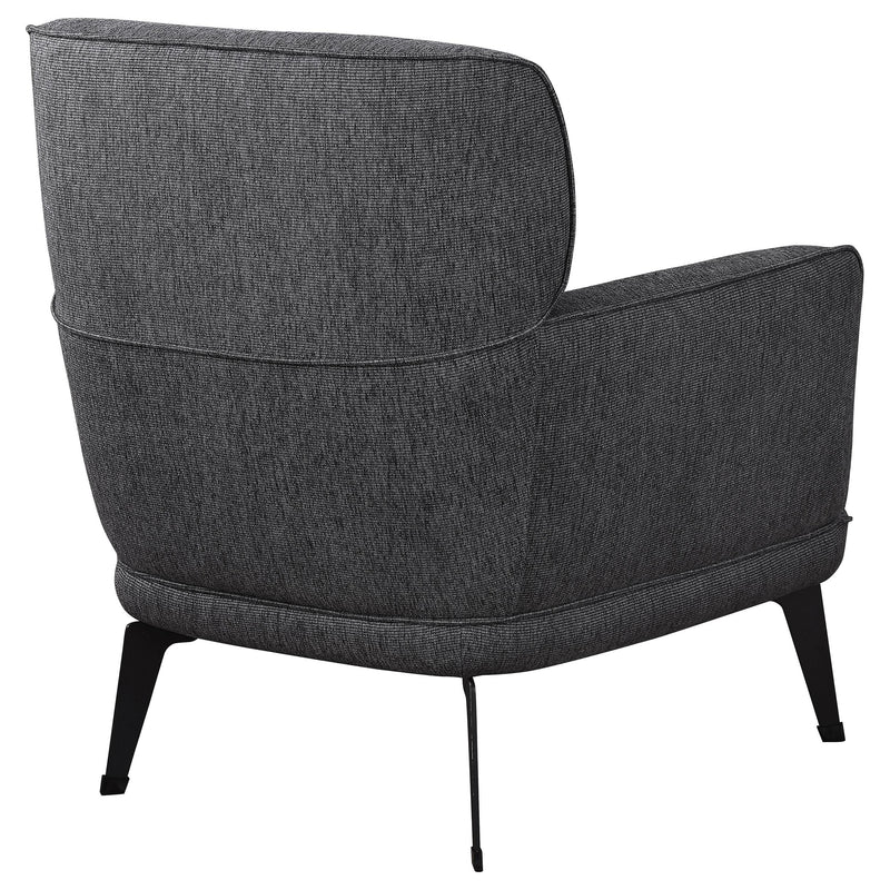 Coaster Furniture Andrea 903082 Upholstered Crecent Arm Accent Chair - Grey IMAGE 7