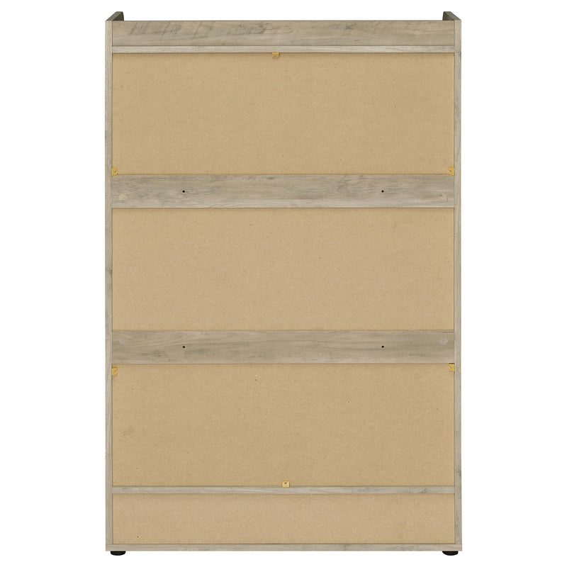 Coaster Furniture Denia 950403 3-tier Engineered Wood Shoe Cabinet - White IMAGE 9