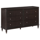 Coaster Furniture Emberlyn 223063 6-Drawer Dresser - Brown IMAGE 1