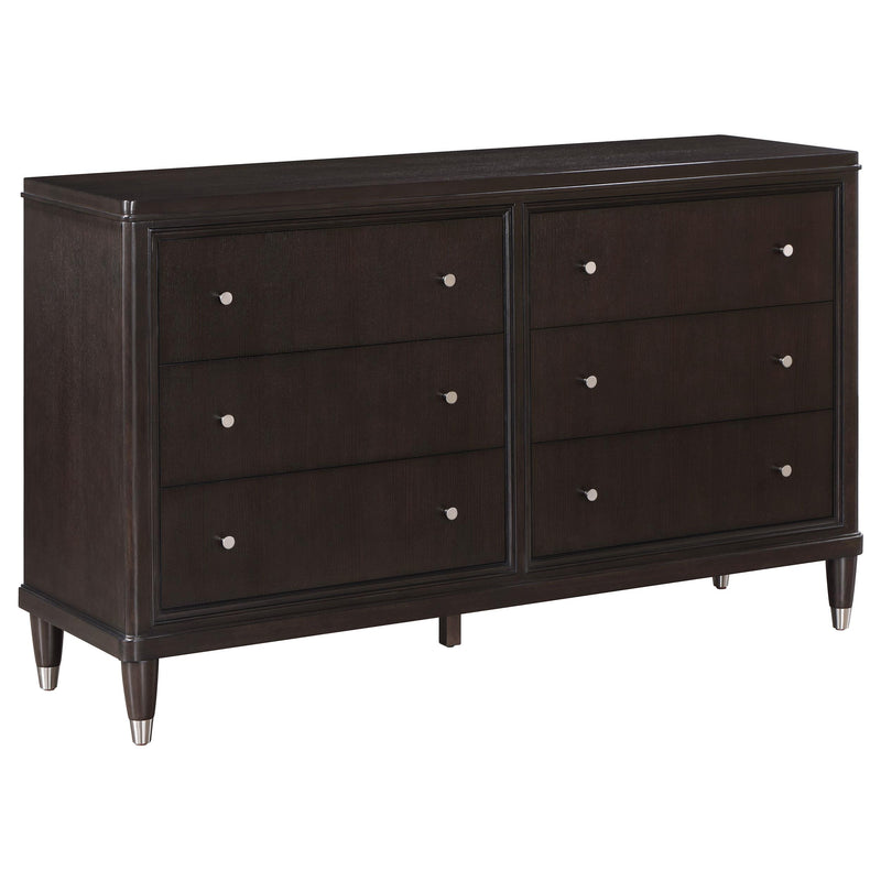 Coaster Furniture Emberlyn 223063 6-Drawer Dresser - Brown IMAGE 1