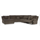 Signature Design by Ashley Top Tier 92705S2 6 pc Reclining Sectional with Chaise IMAGE 2