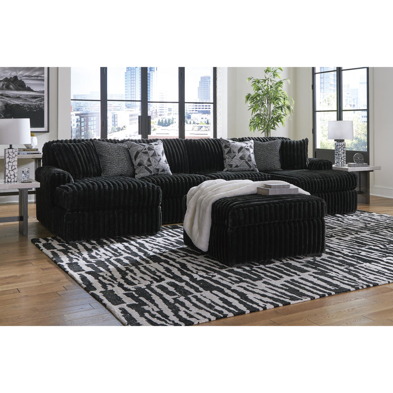  Signature Design by Ashley Midnight-Madness 9810308 Oversized Accent Ottoman IMAGE 12